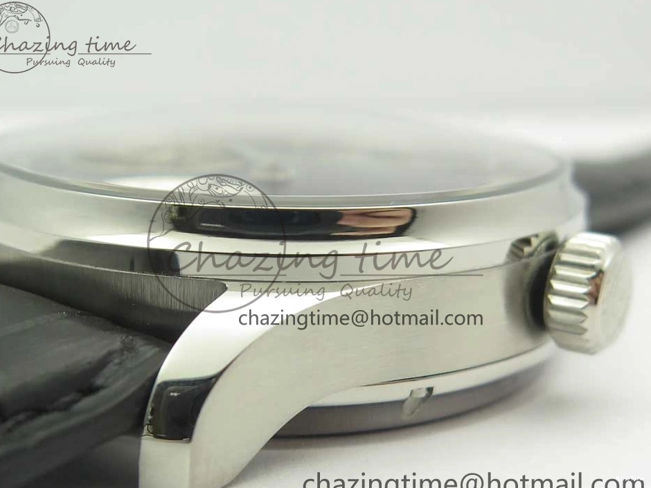 MIROTIME 0227 Seasonal Portuguese Tourbillon IW5463 SS ZF Best Edition Blue Dial on Black Leather Strap 7171